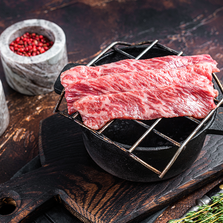Japanese A5 Wagyu Sirloin Slice For Yakiniku